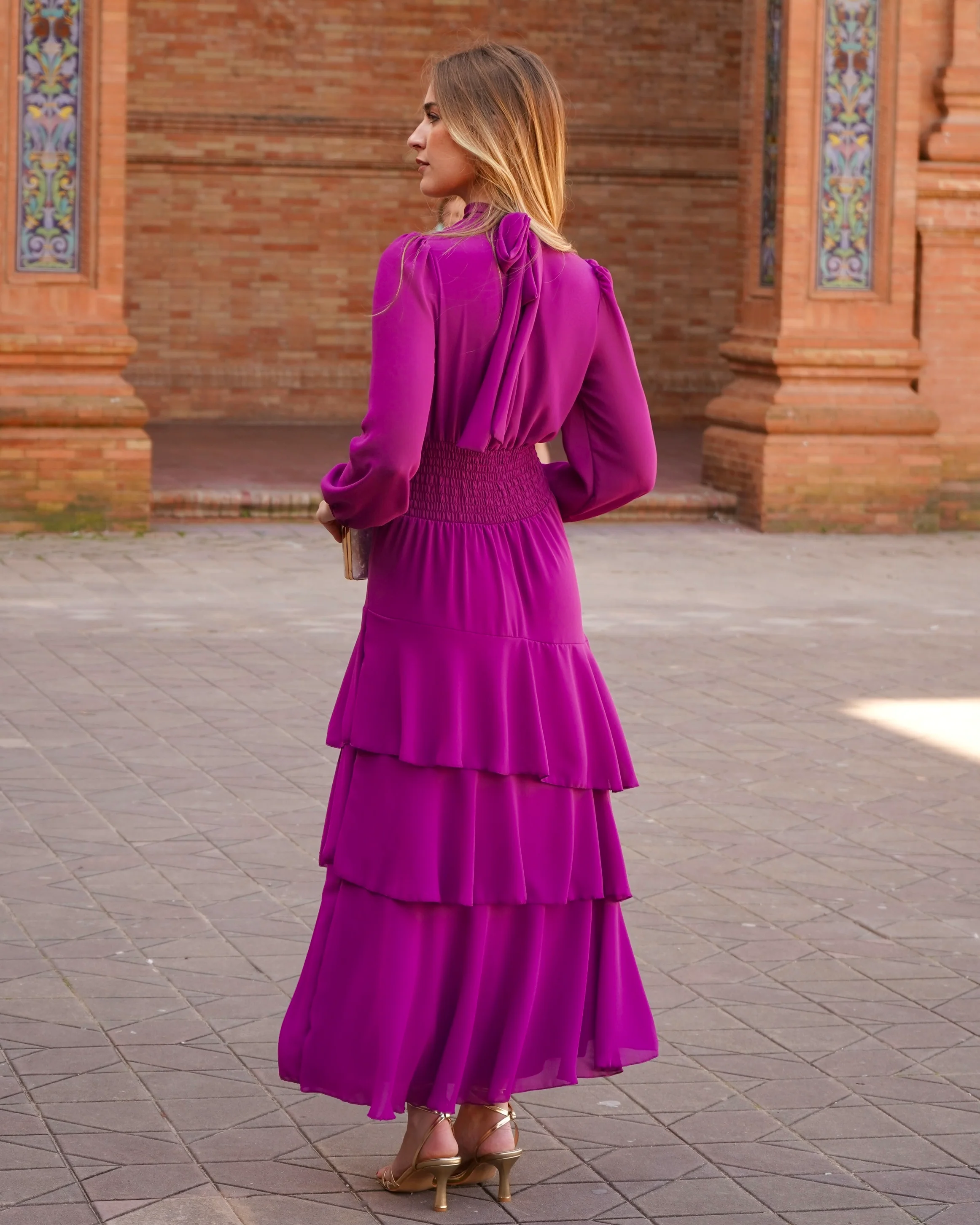 Vestido Julieta Buganvilla - Image 4