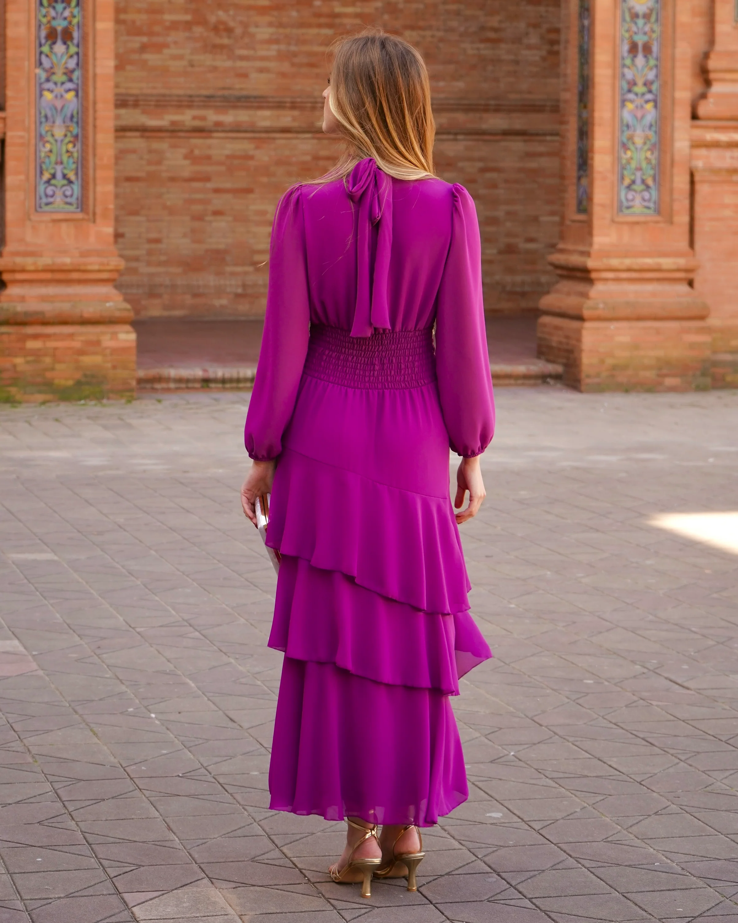 Vestido Julieta Buganvilla - Image 5