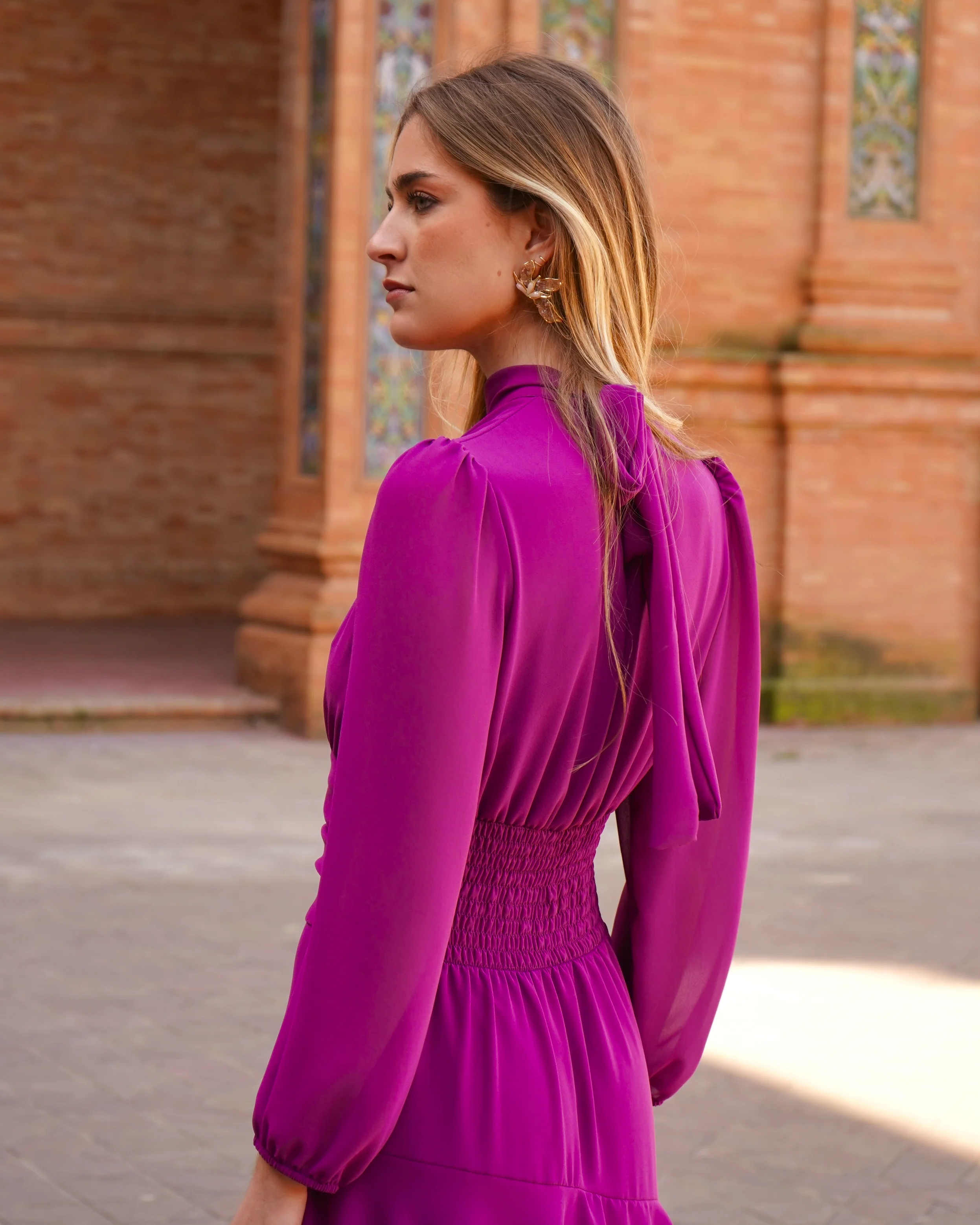 Vestido Julieta Buganvilla - Image 6