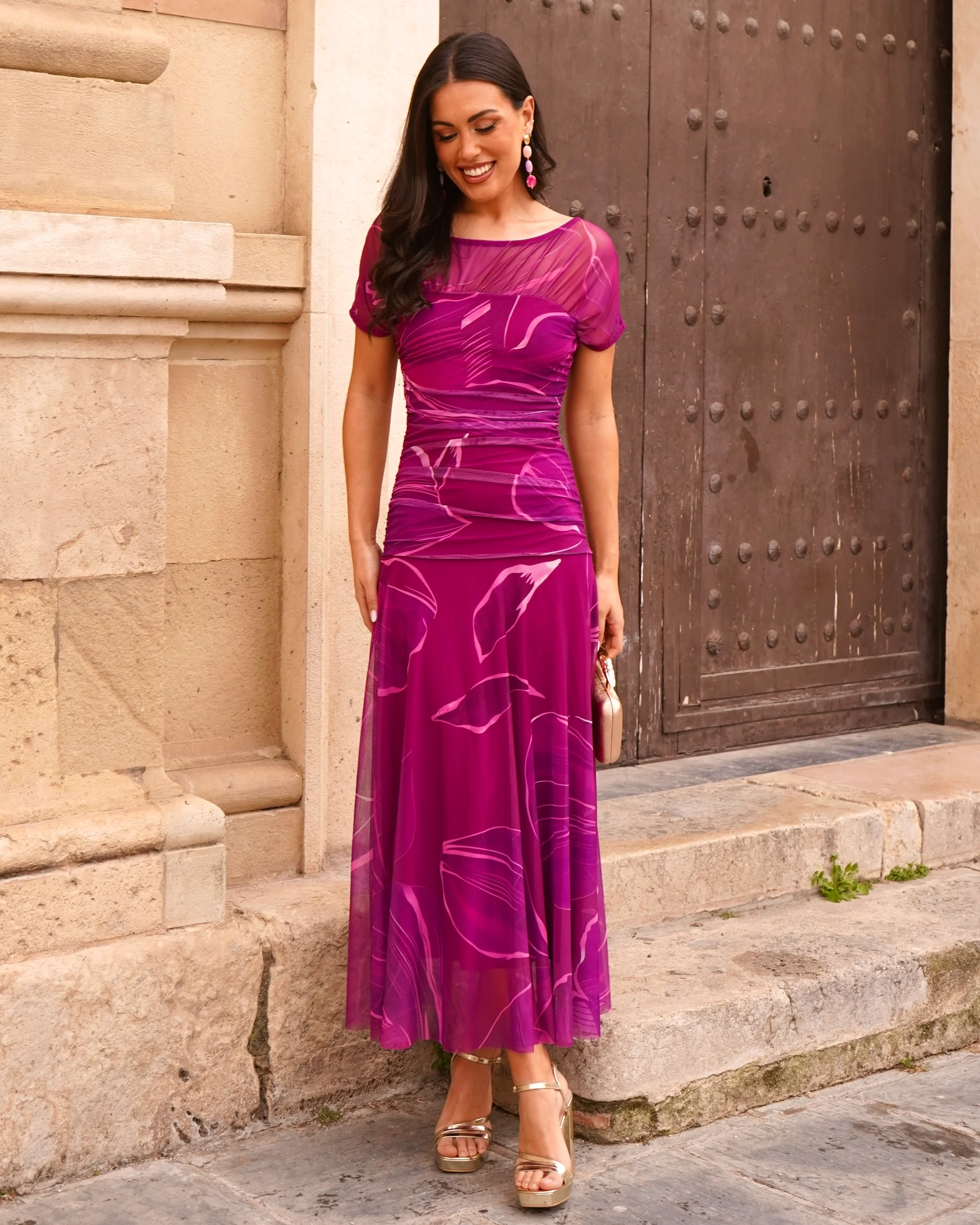 Vestido Leila Buganvilla - Image 5