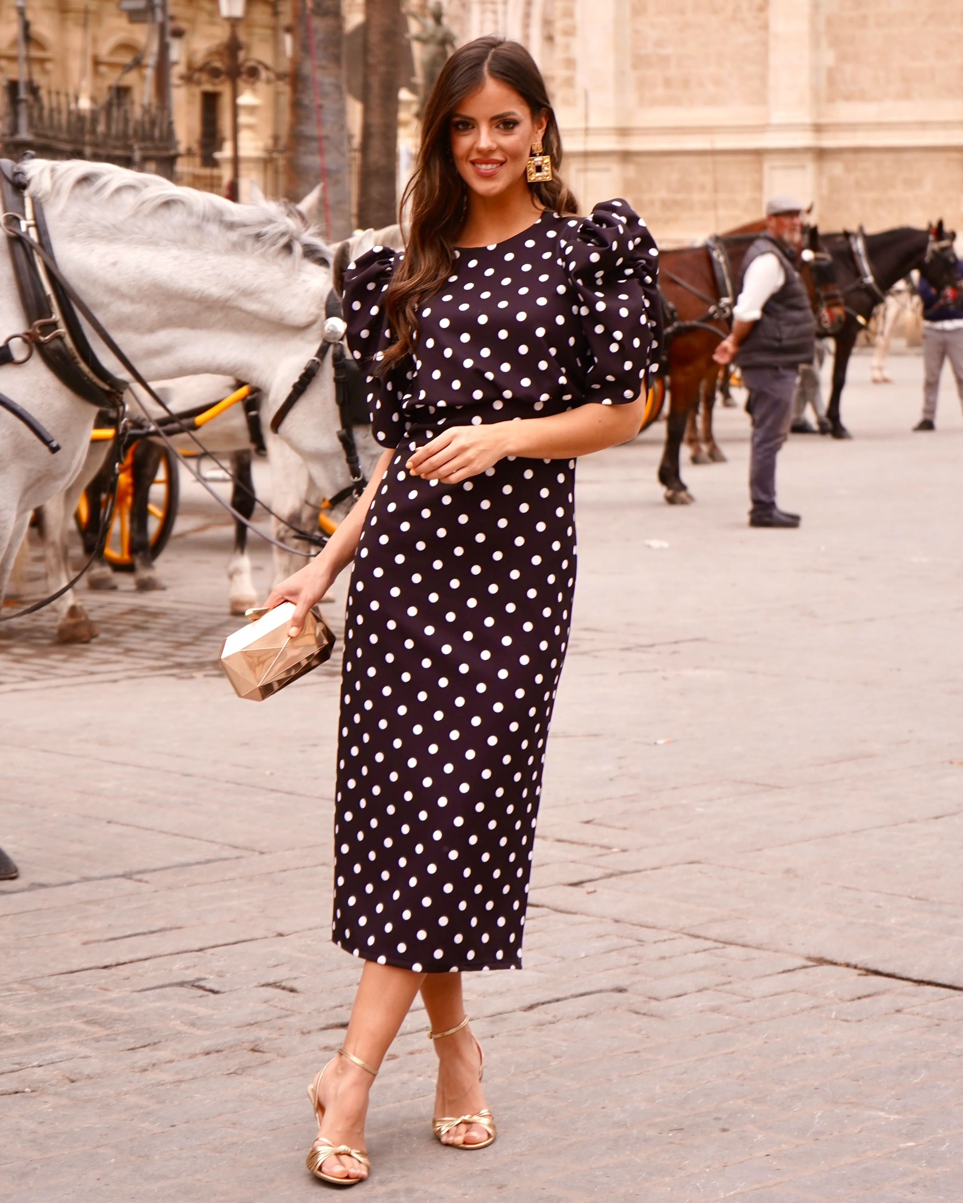 Vestido Juncal Negro - Image 7