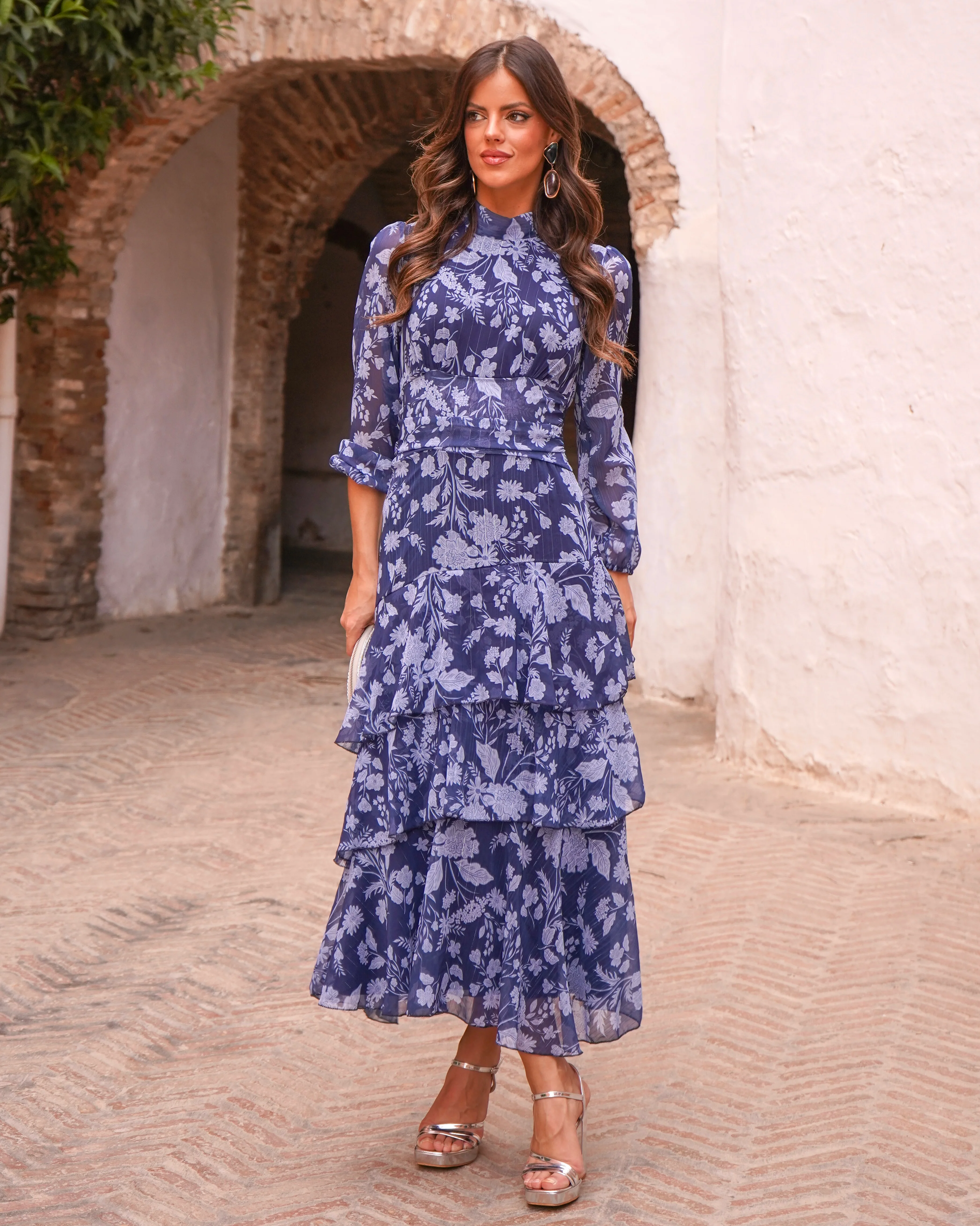 Vestido Mabel Azulado
