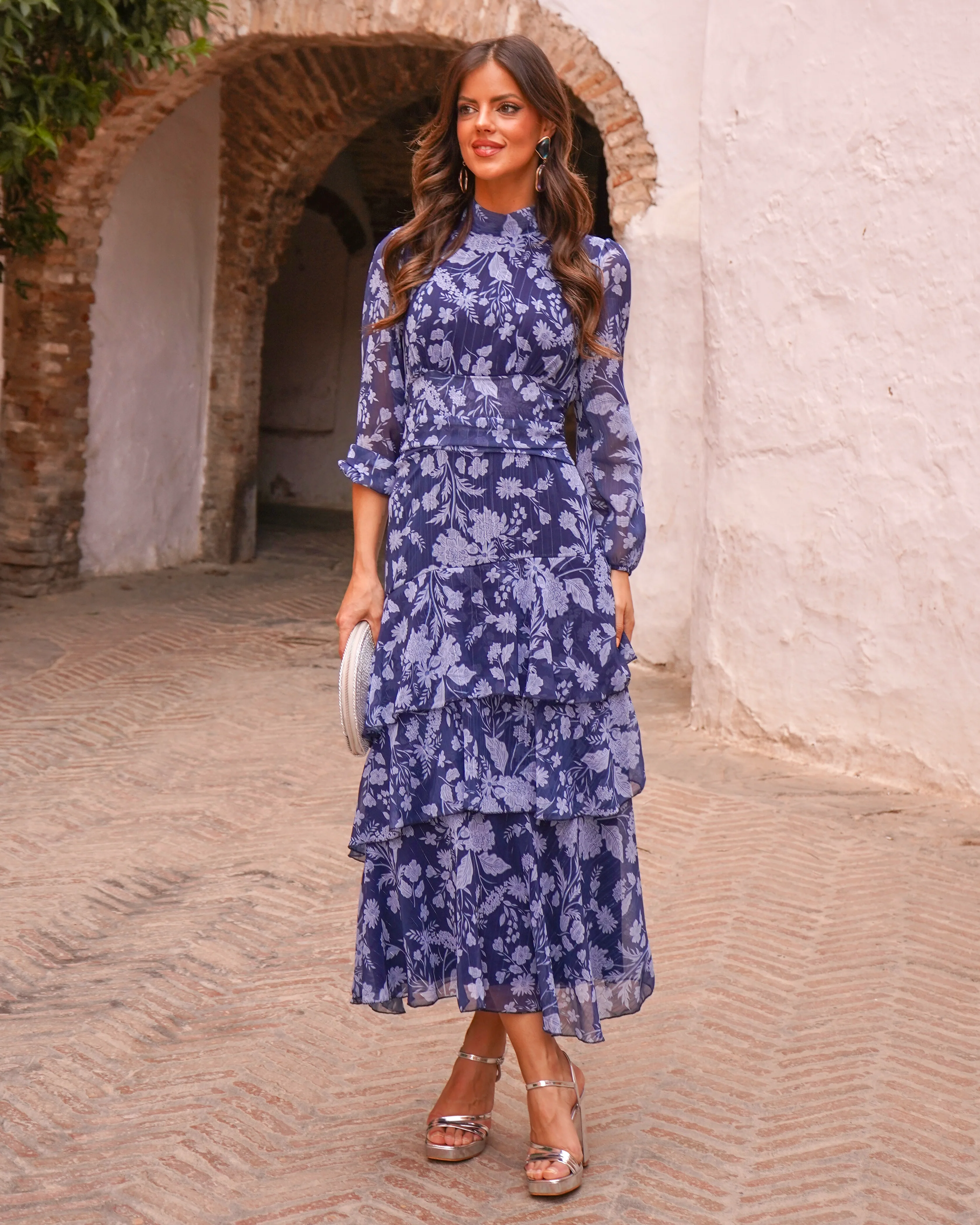 Vestido Mabel Azulado - Image 3