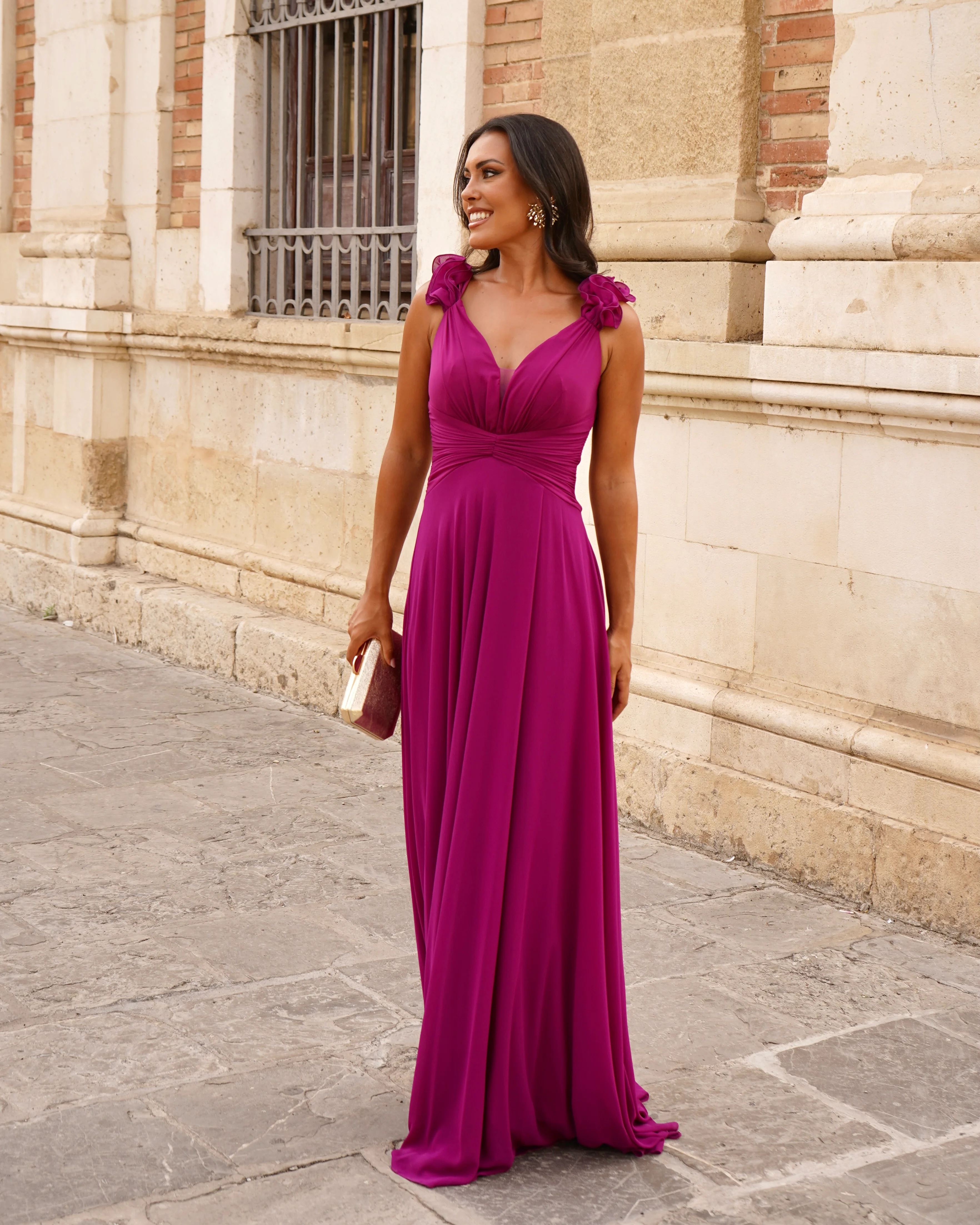 Vestido Madeira fucsia - Image 2