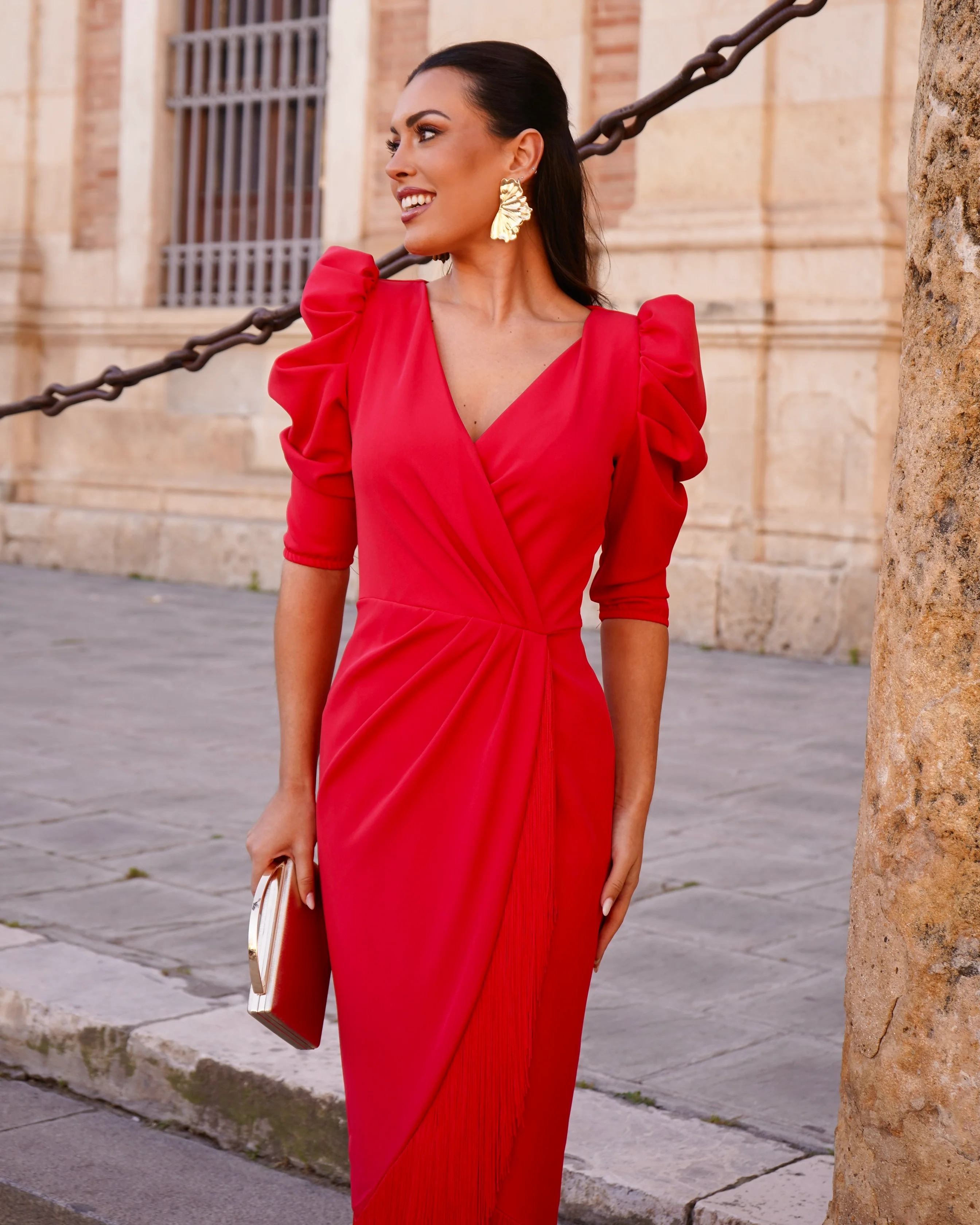 Vestido Málaga Rojo - Image 2