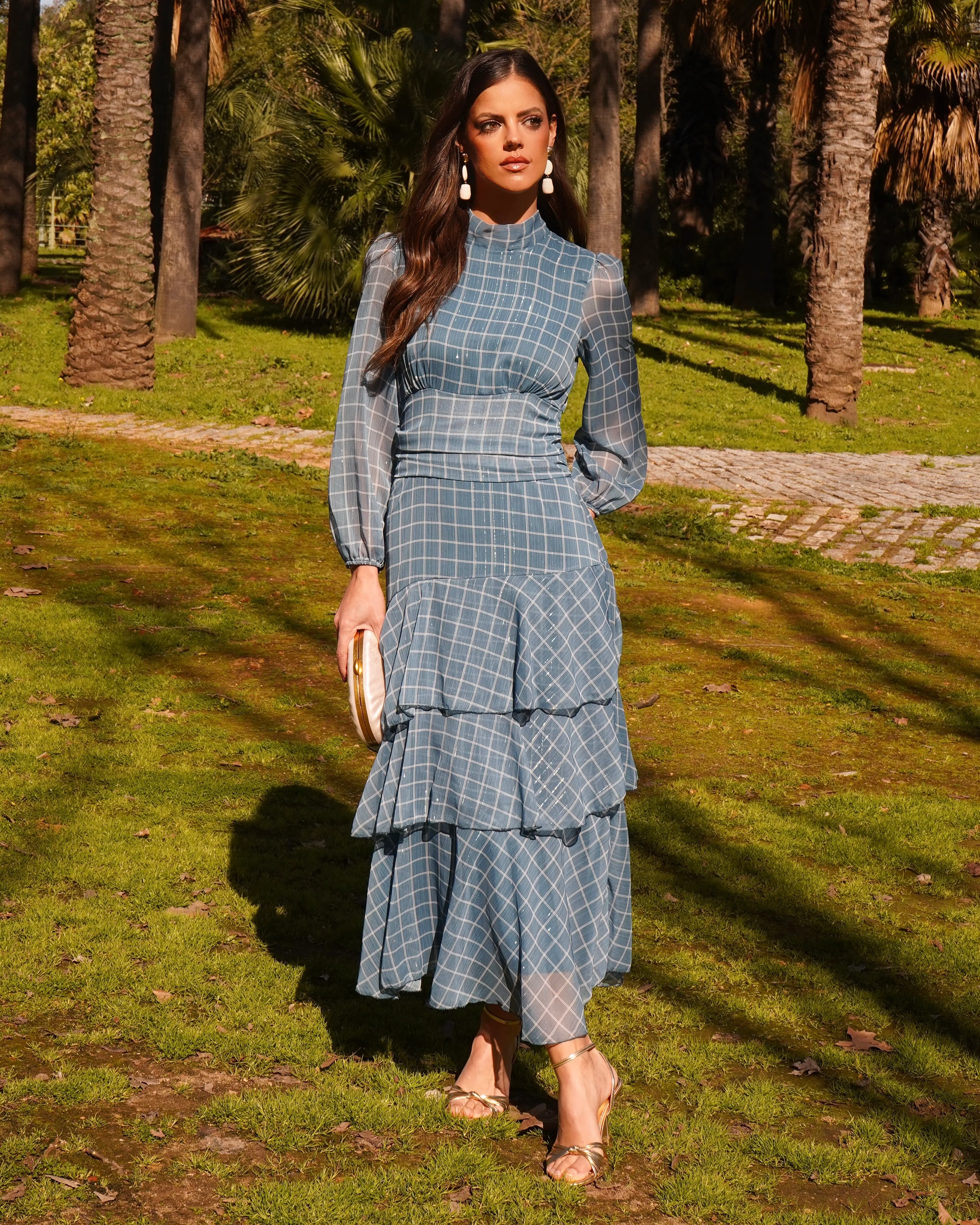 Vestido Marieta Azul - Image 5