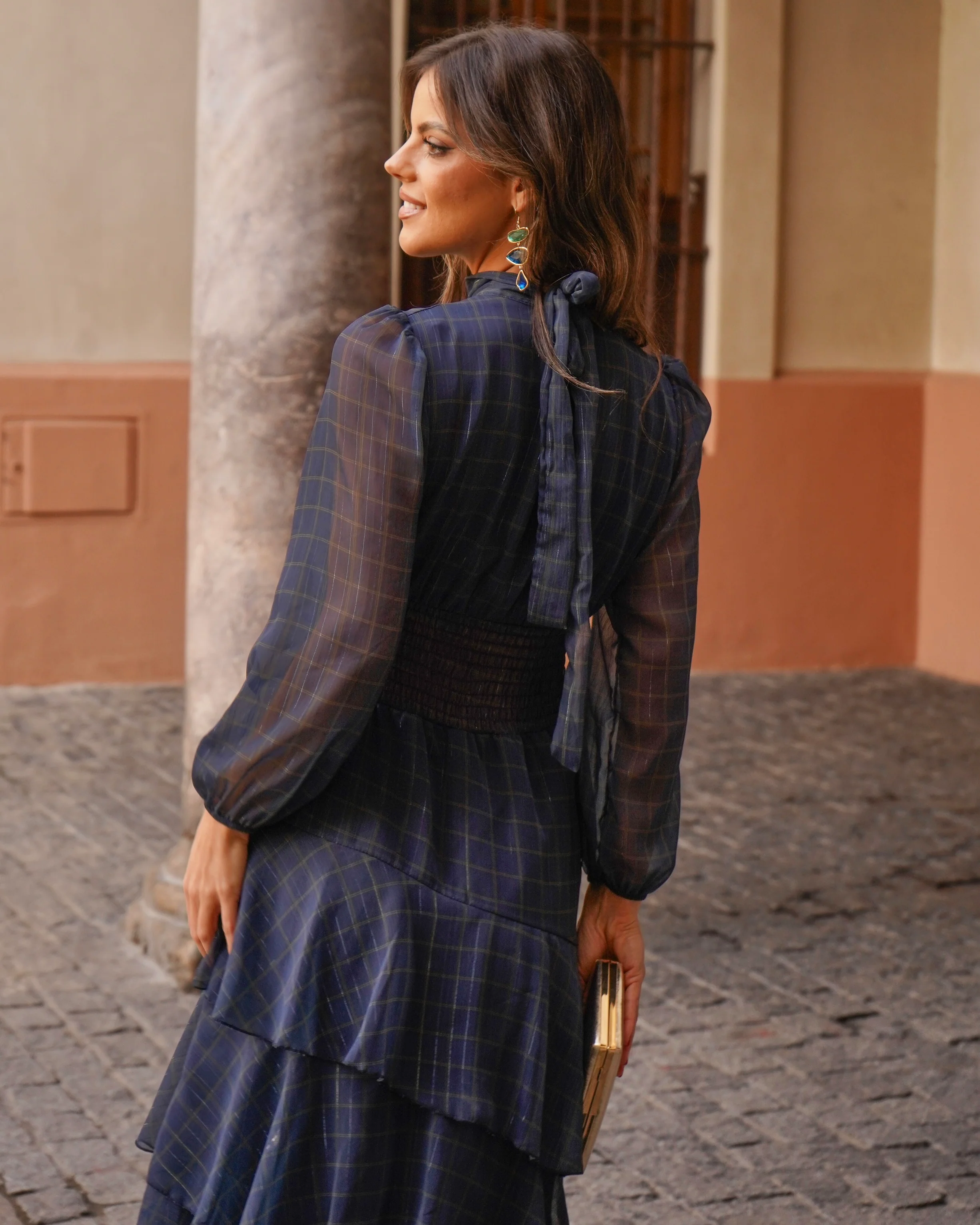 Vestido Marieta marino - Image 5