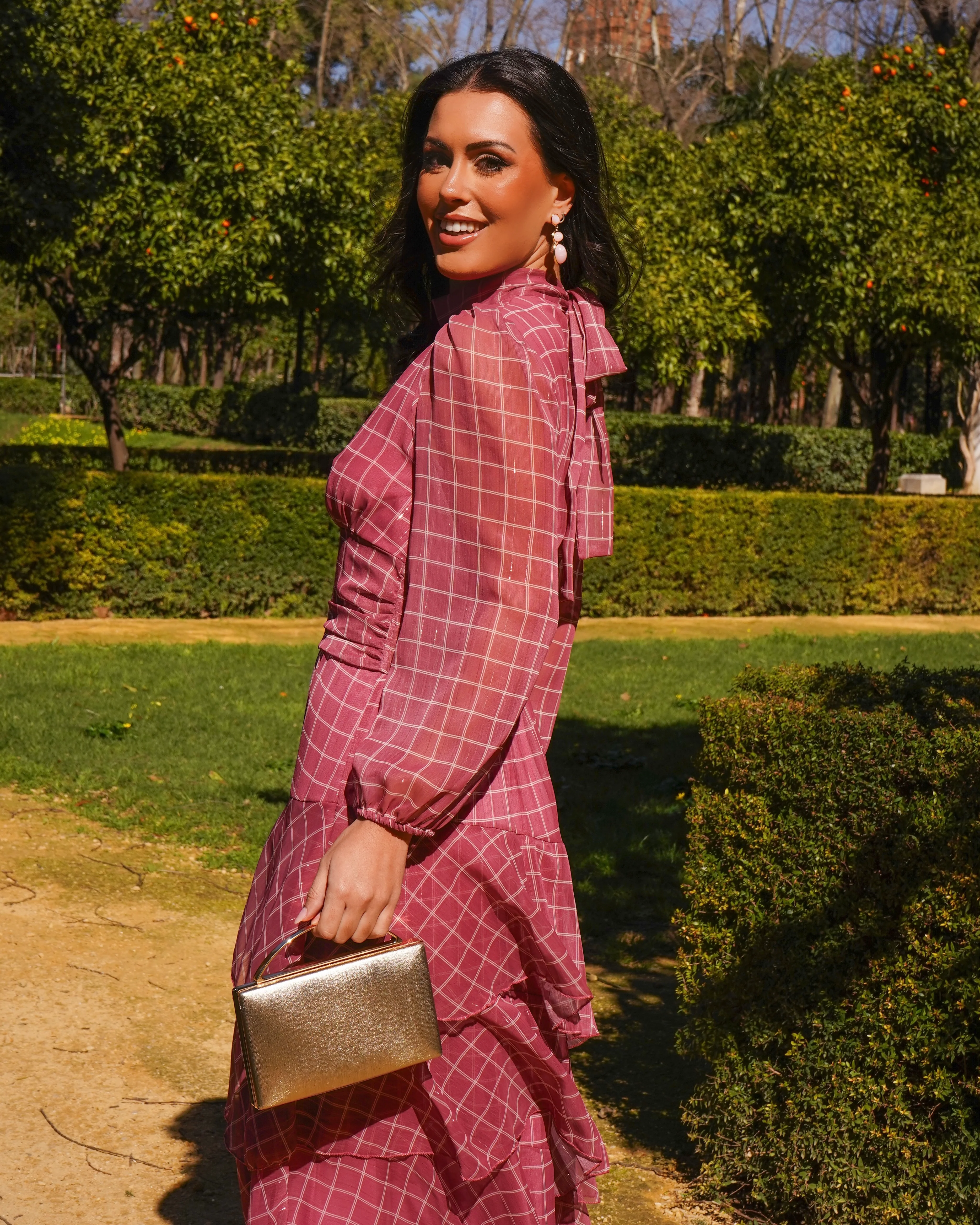 Vestido Marieta rosáceo - Image 3