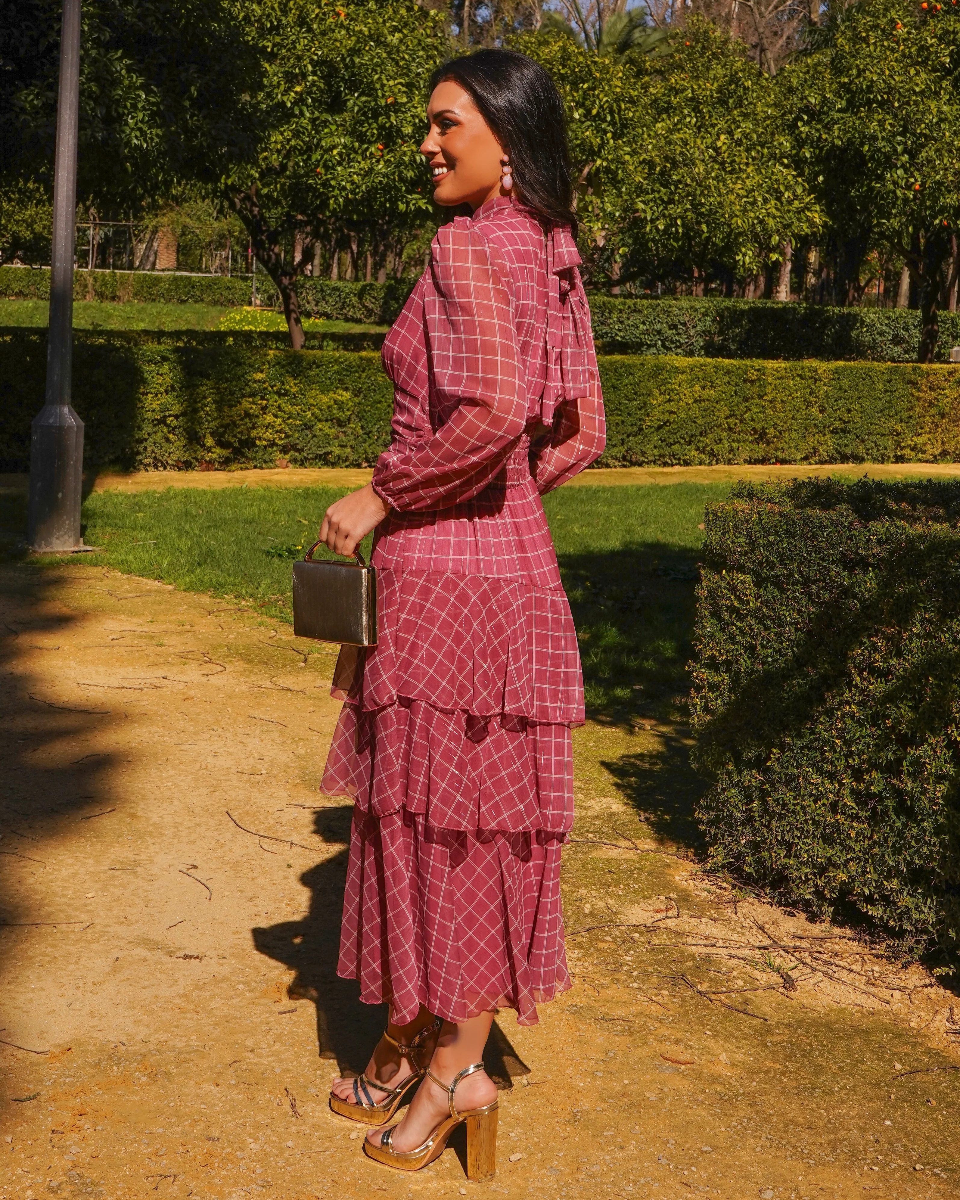 Vestido Marieta rosáceo - Image 4