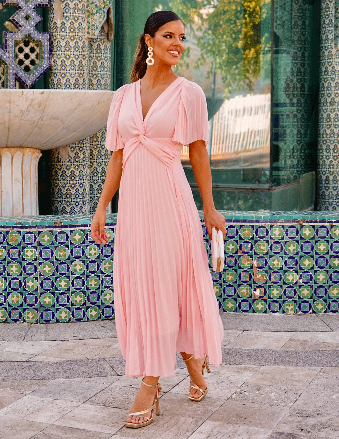 Vestido Mariola Rosa - Image 4