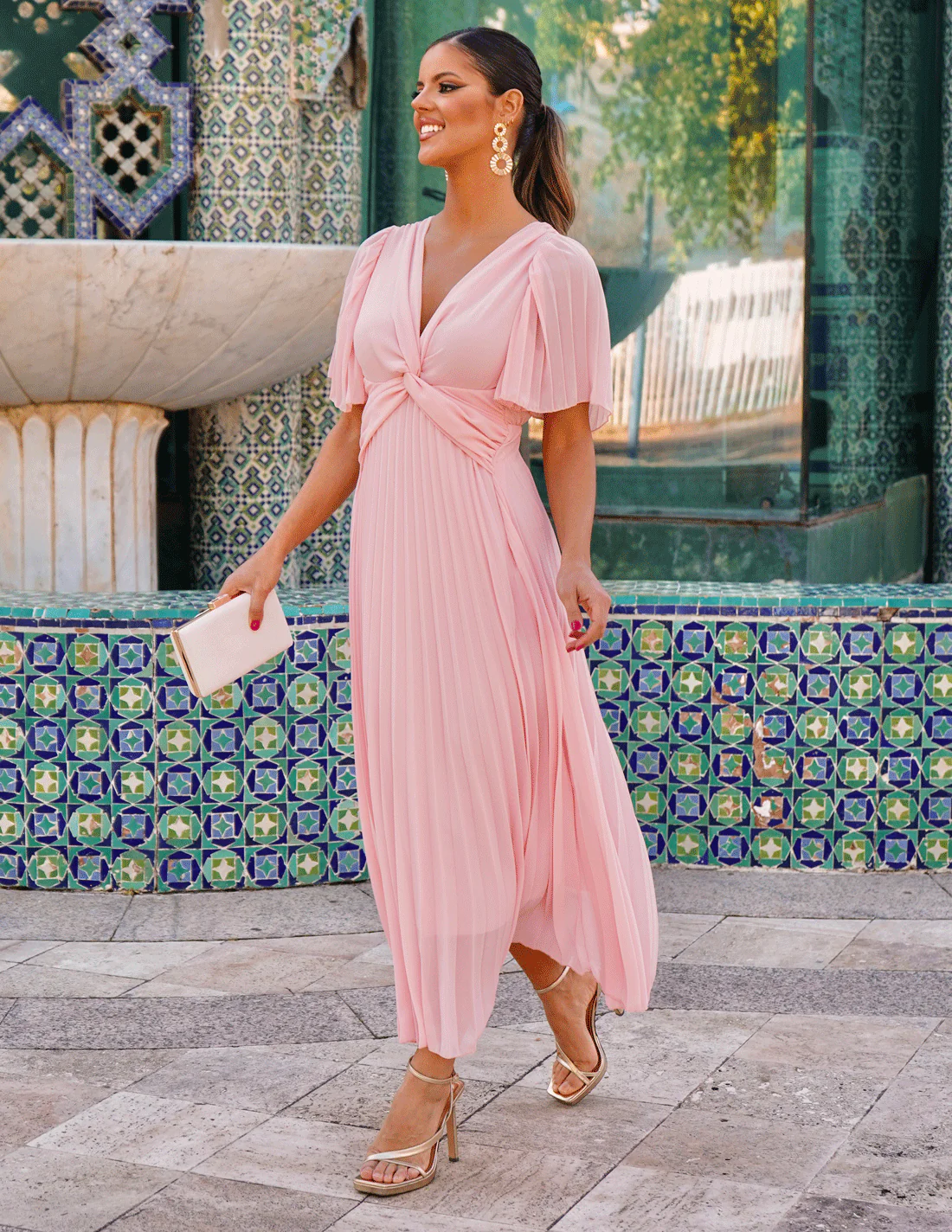 Vestido Mariola Rosa - Image 9