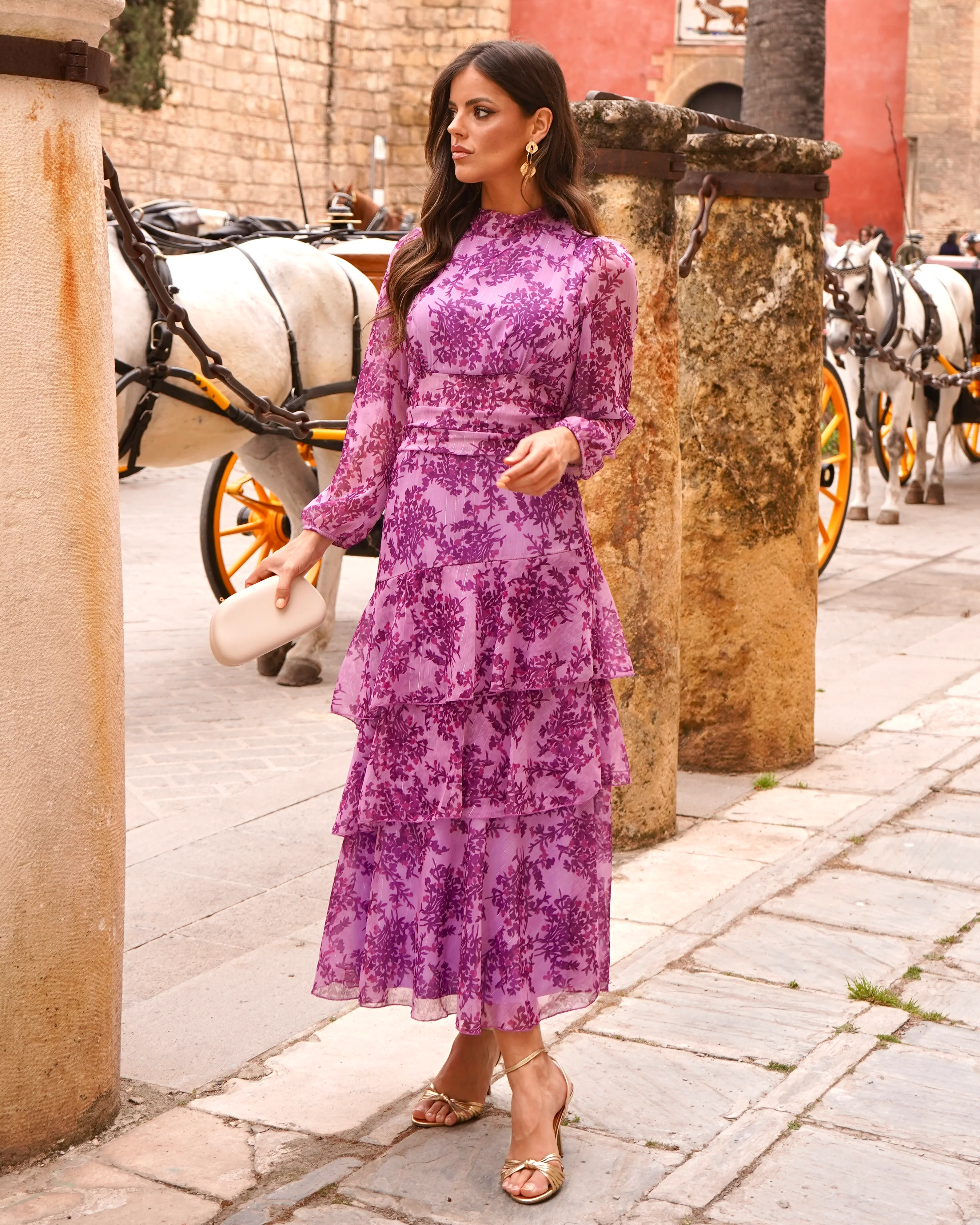 Vestido Marisol Buganvilla - Image 2