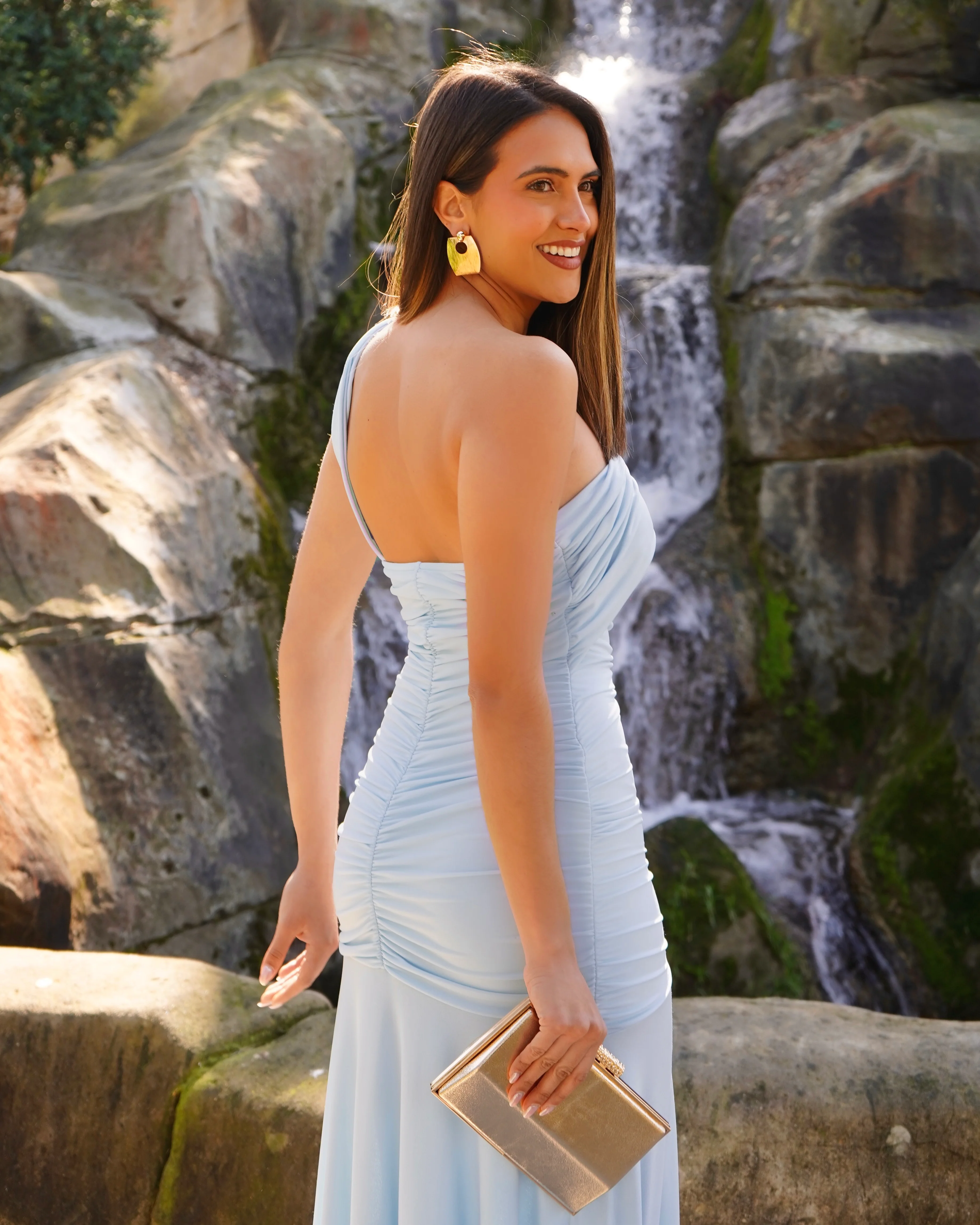 Vestido Miranda Celeste - Image 2