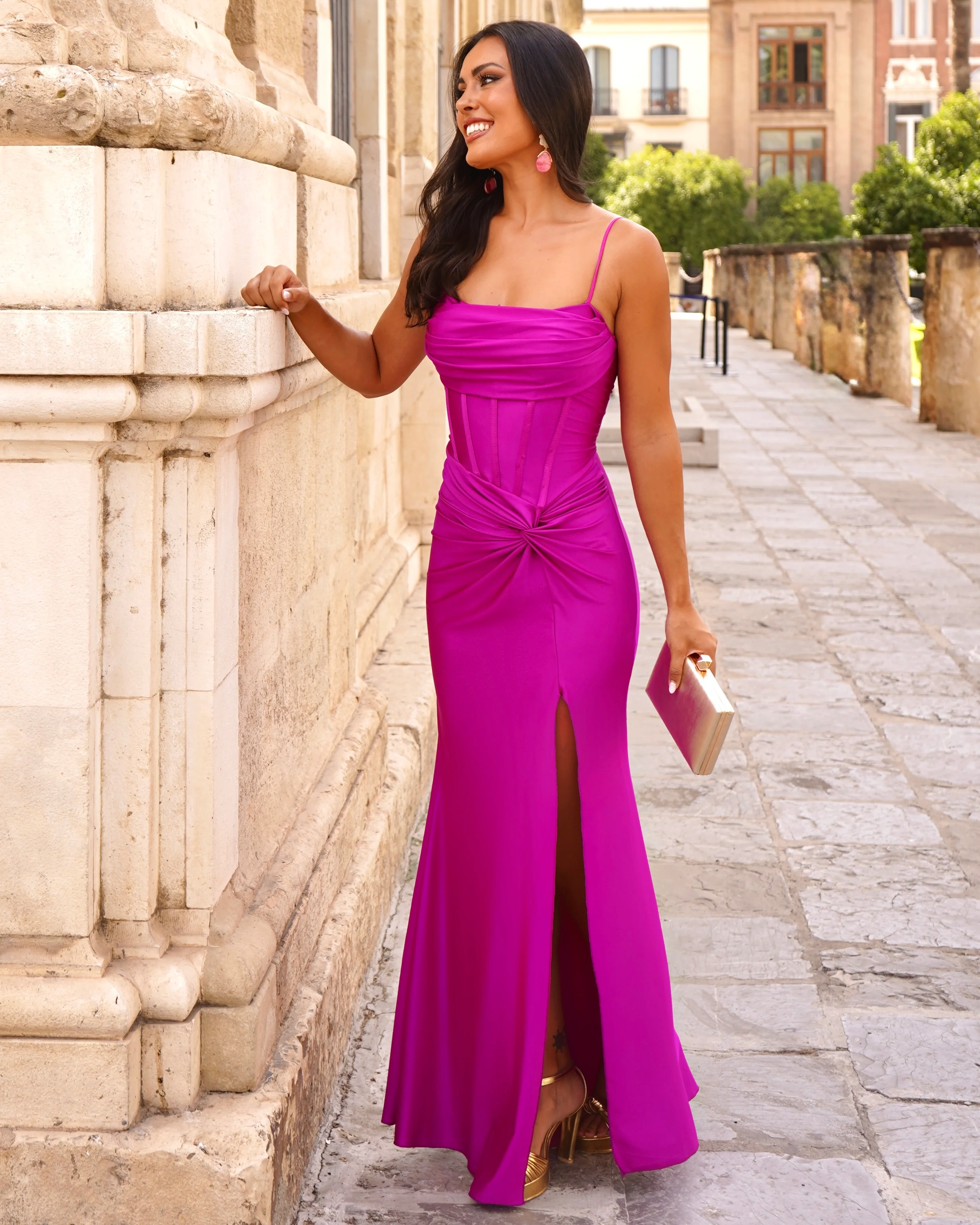 Vestido Palermo Rosa - Image 2