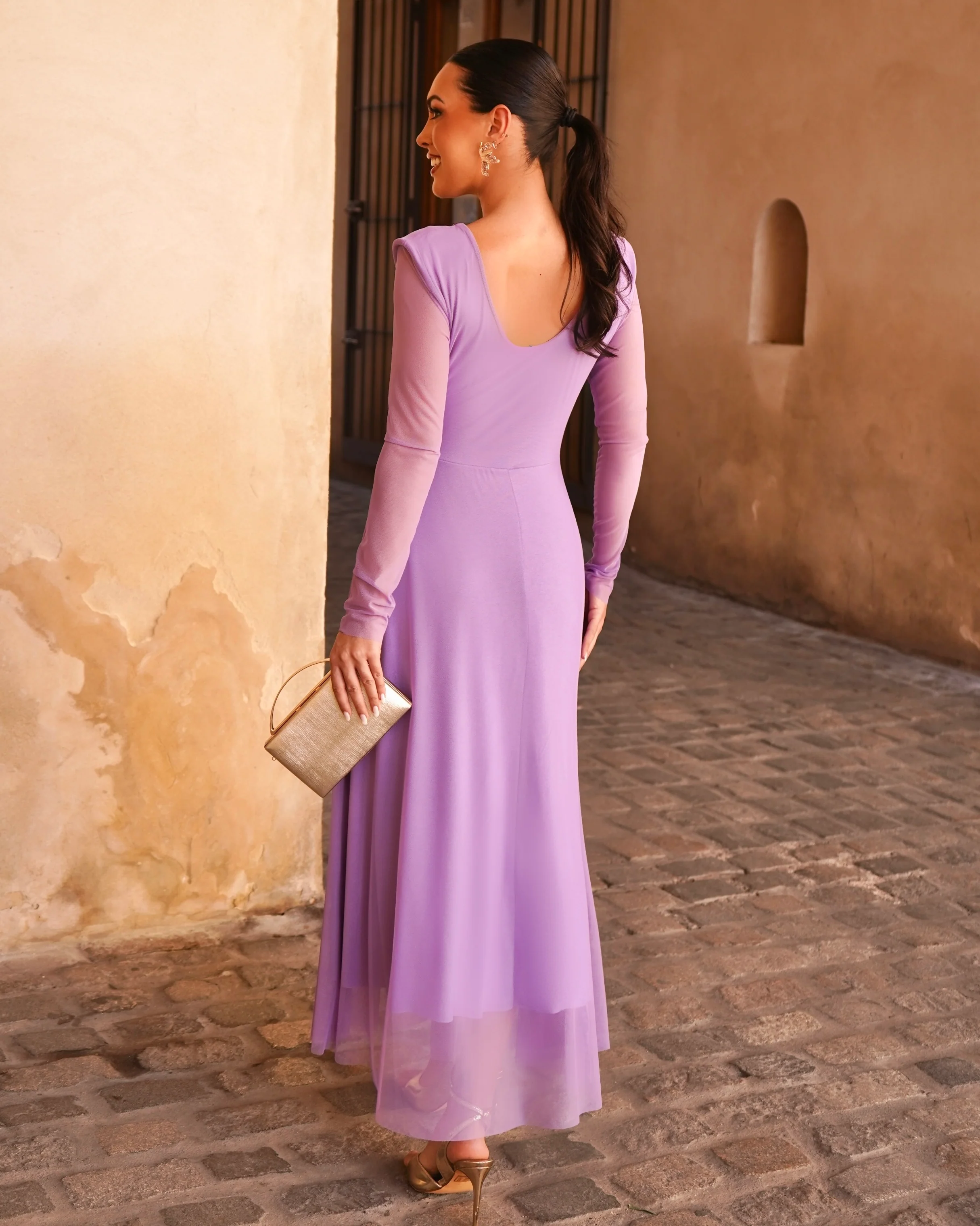 Vestido Paula Malva - Image 3