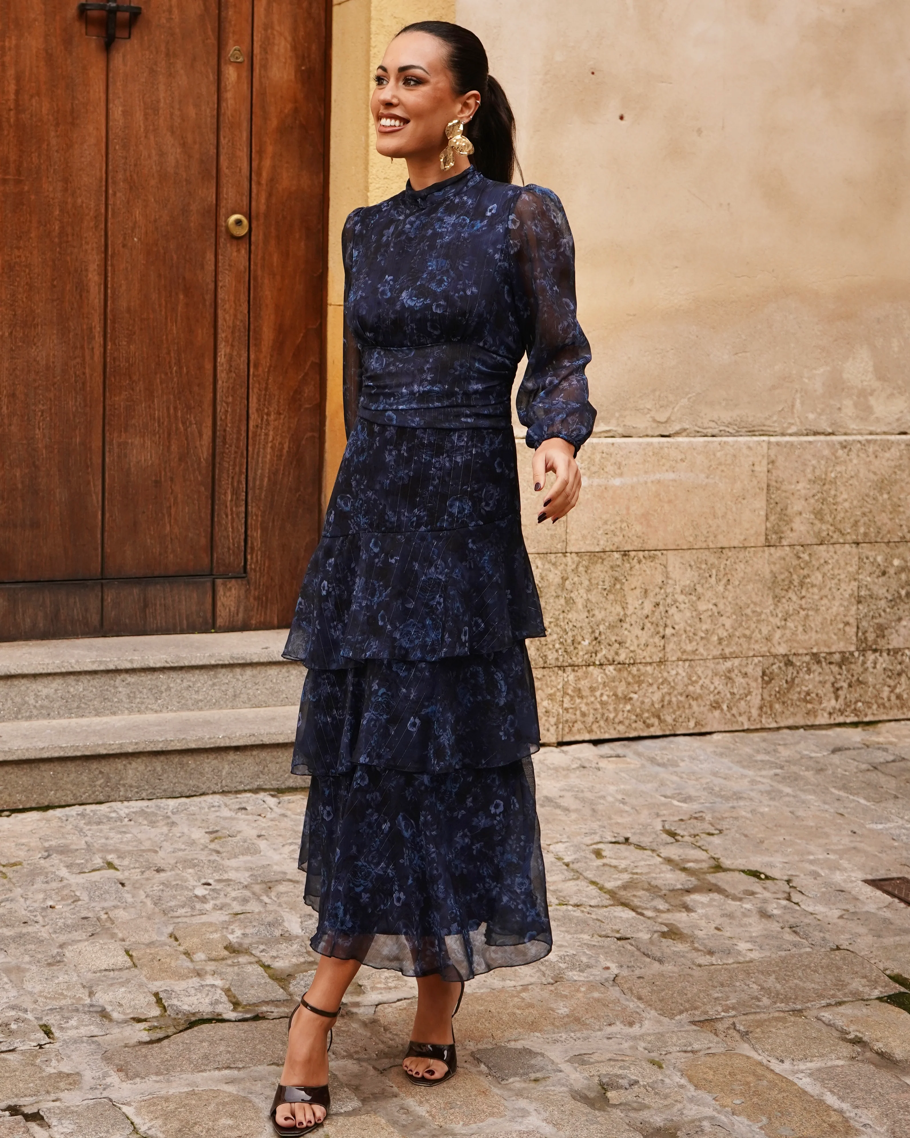 Vestido Rebeca marino - Image 4