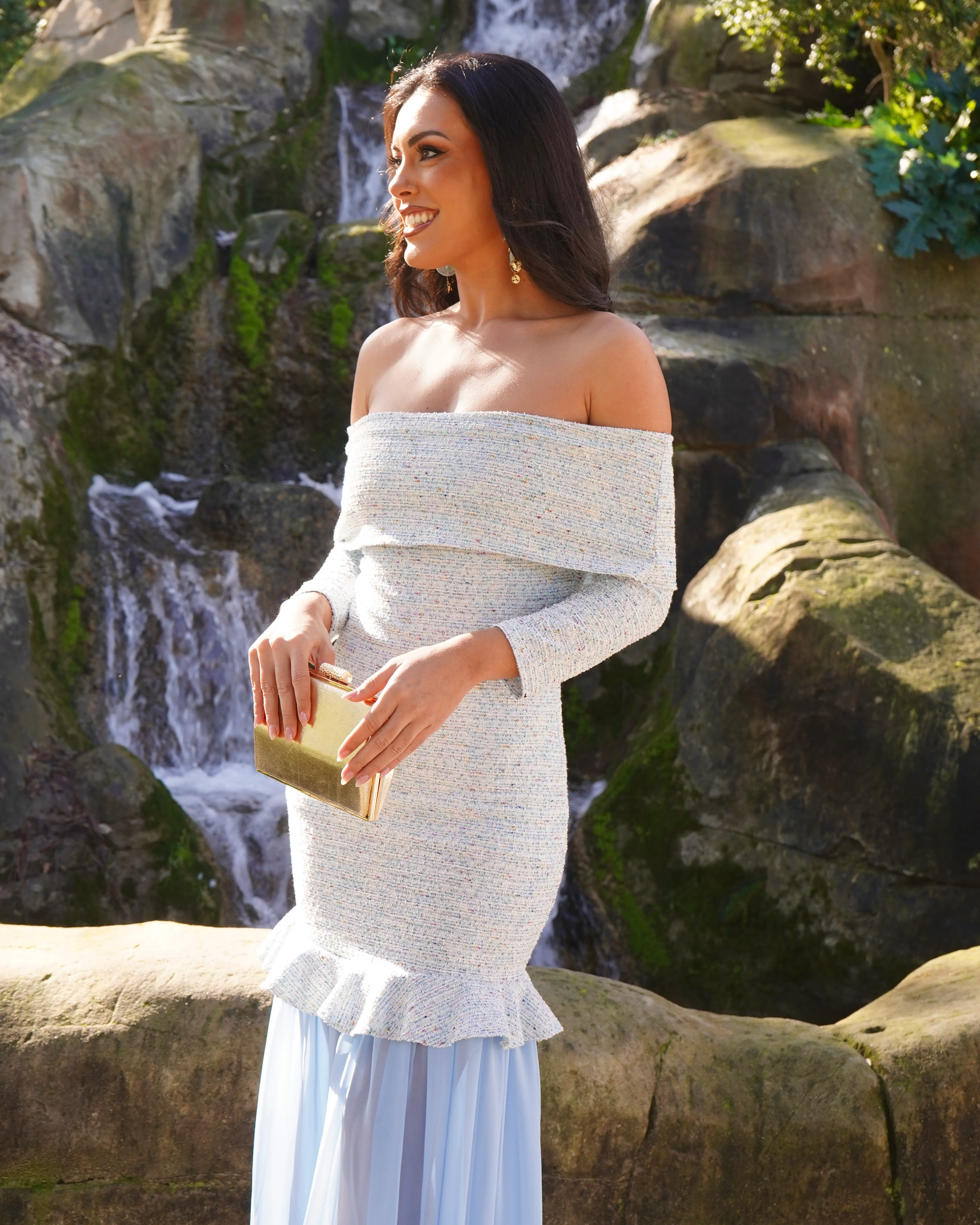 Vestido Rosalinda Celeste - Image 5