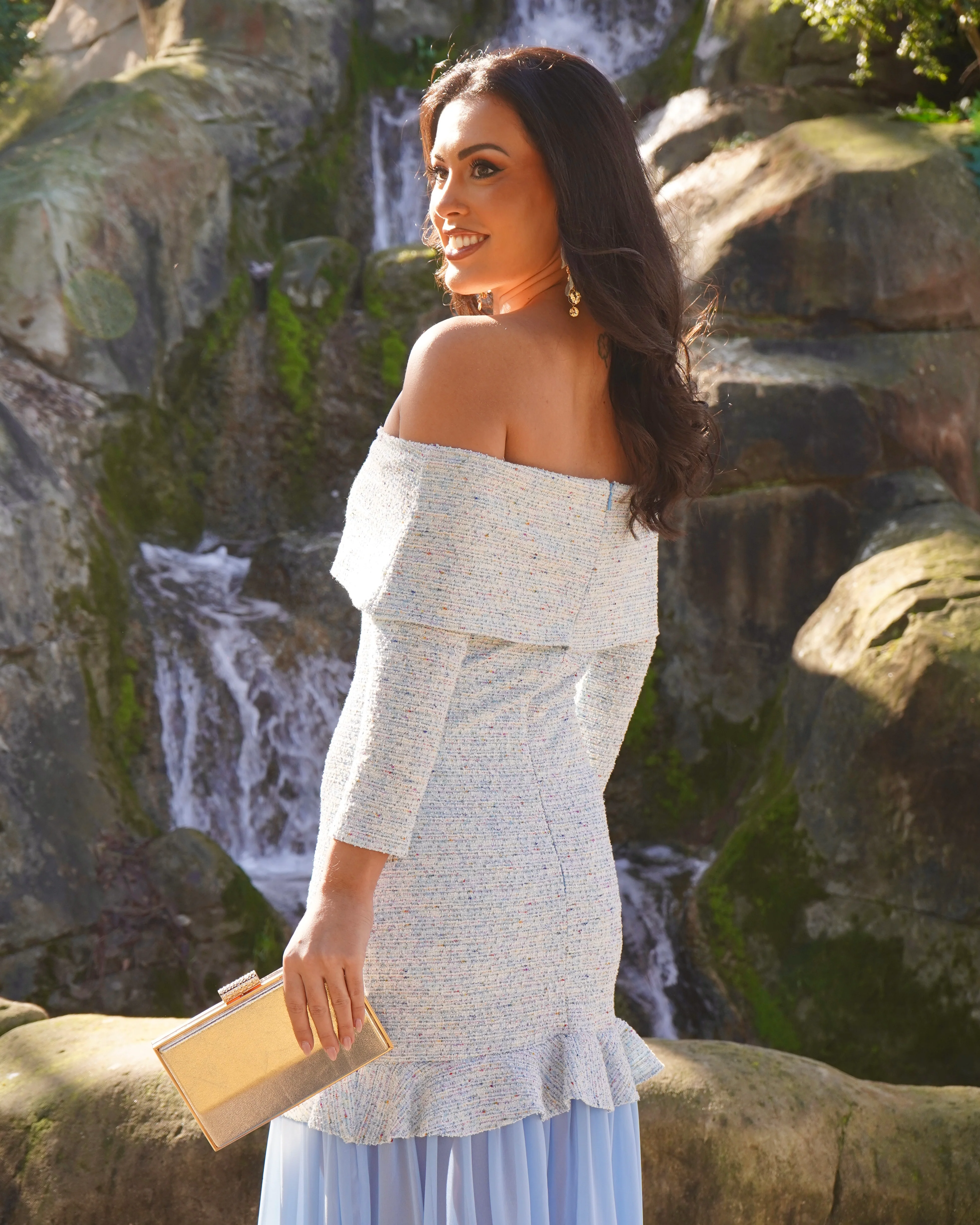 Vestido Rosalinda Celeste - Image 6