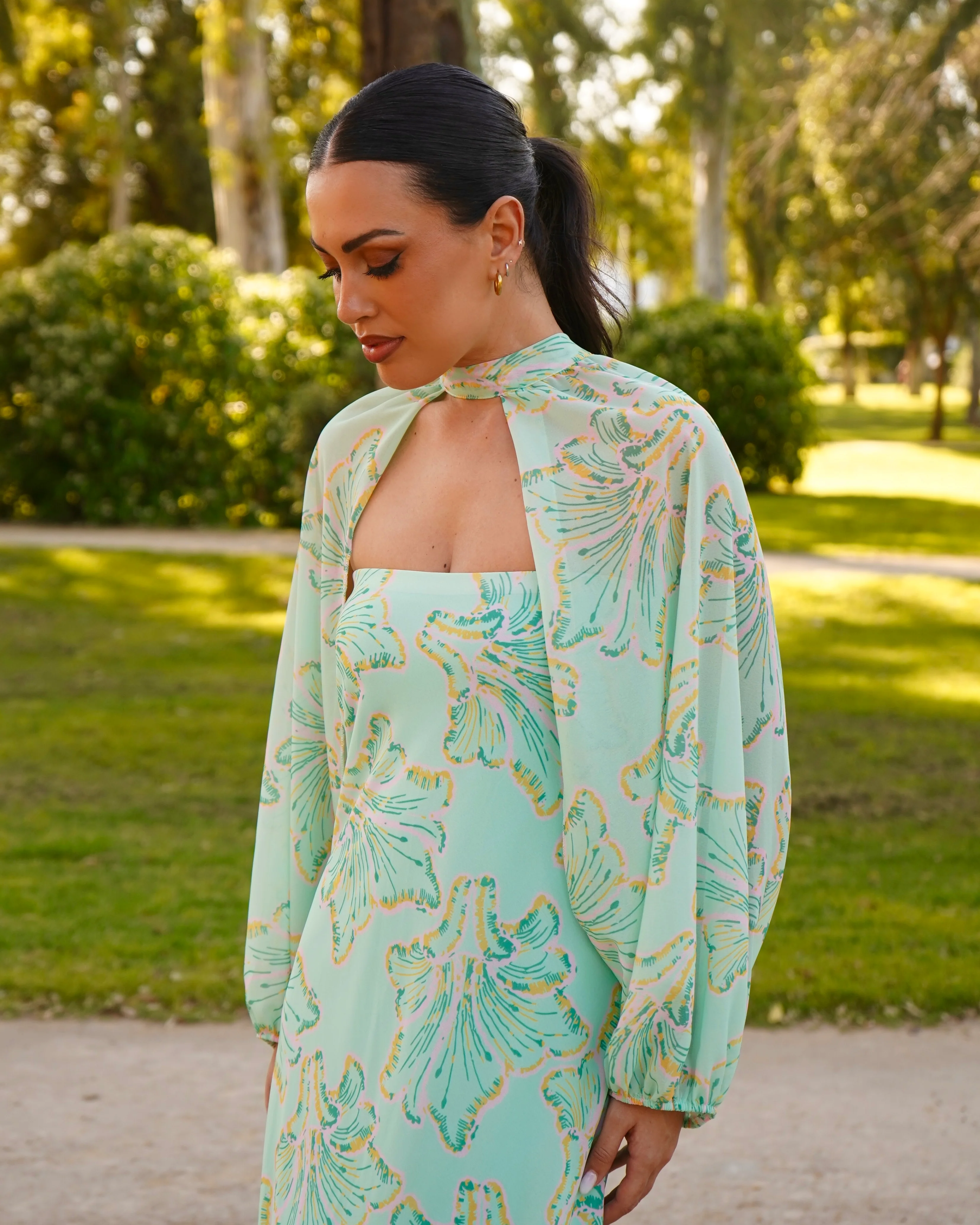 Vestido Ruth Verde Menta - Image 2