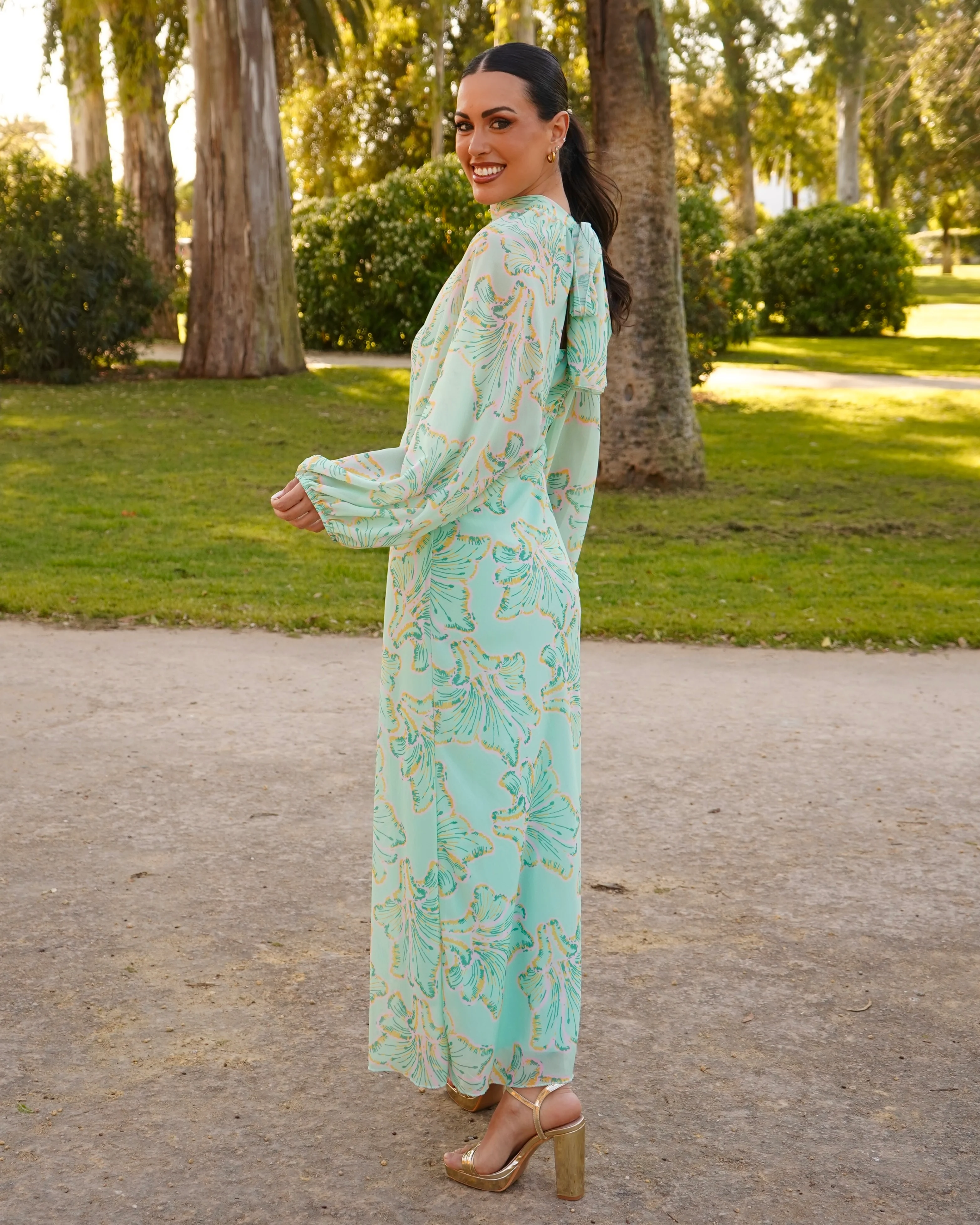 Vestido Ruth Verde Menta - Image 4