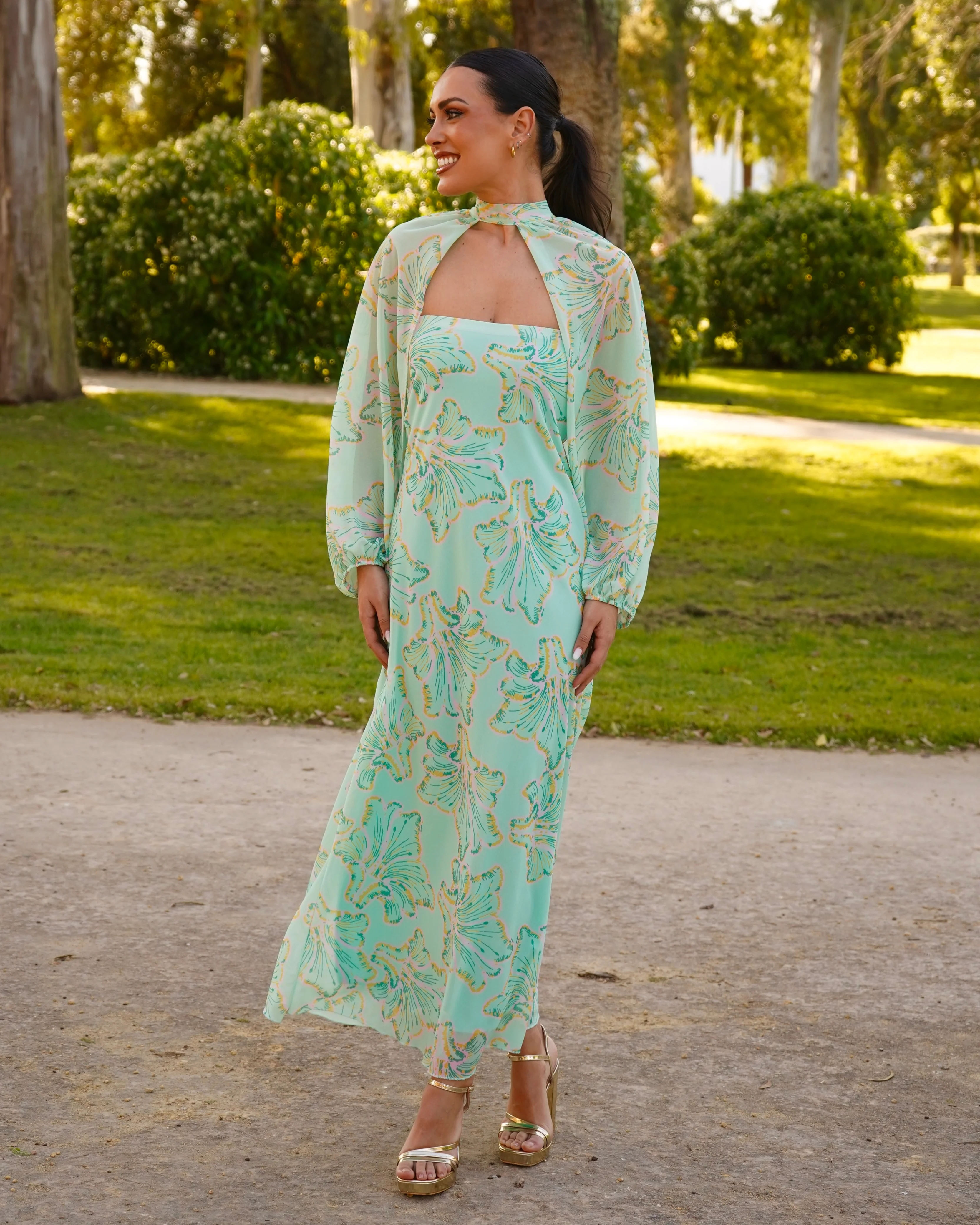 Vestido Ruth Verde Menta - Image 5