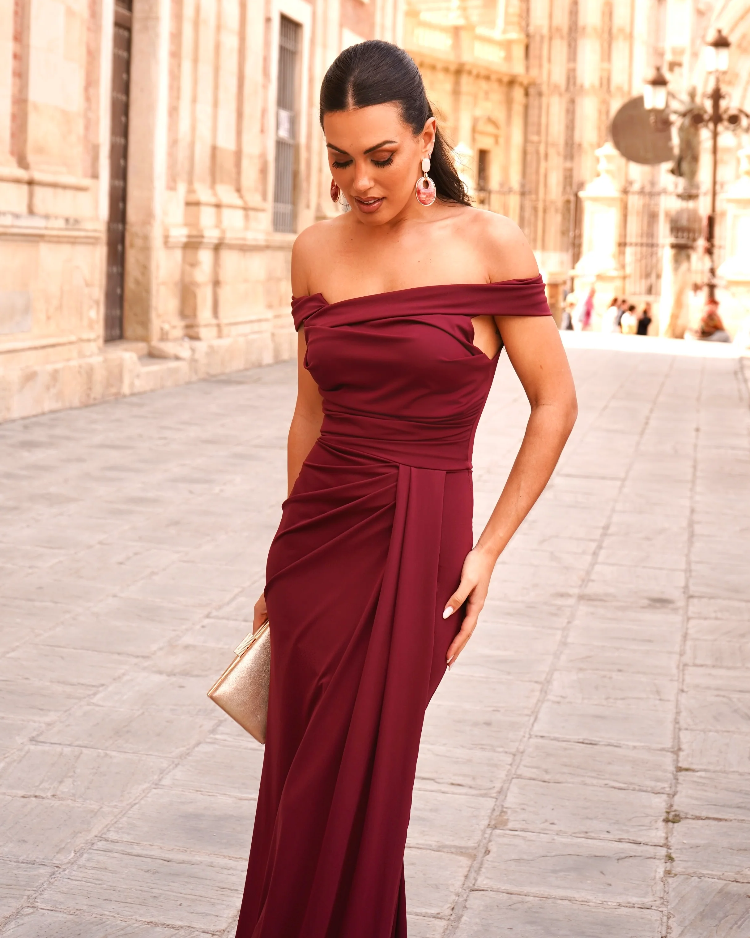Vestido Venus Burdeos - Image 2